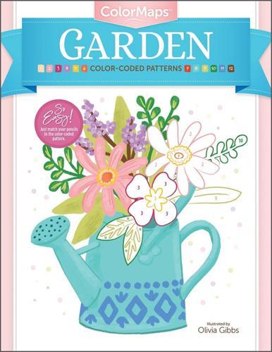 ColorMaps: Garden - Colouring Book