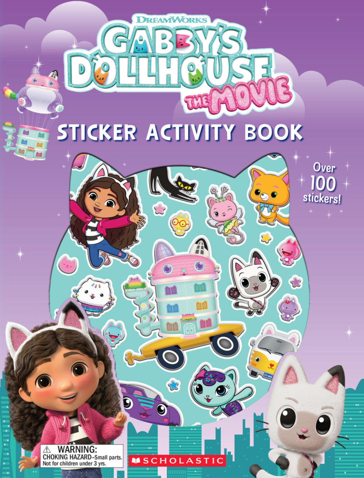 Gabby's Dollhouse: the Movie Sticker Activity Book - DreamWorks