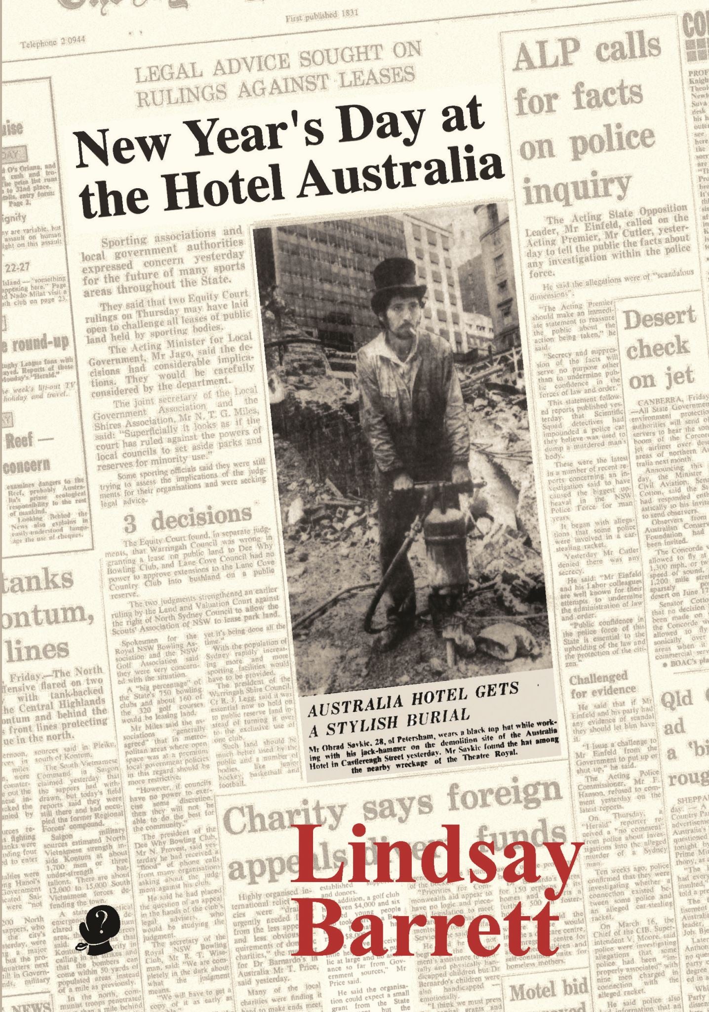 New Year’s Day at the Hotel Australia