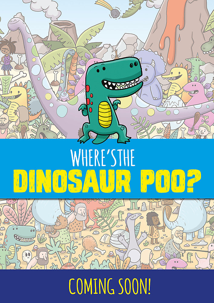 Where's the Dinosaur Poo? Search and Find