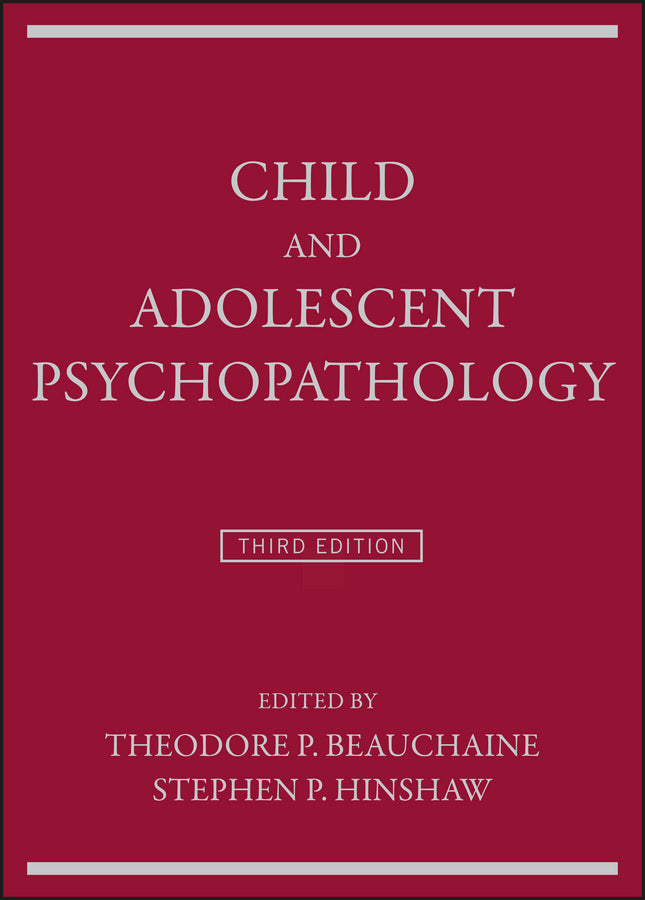 Child and Adolescent Psychopathology