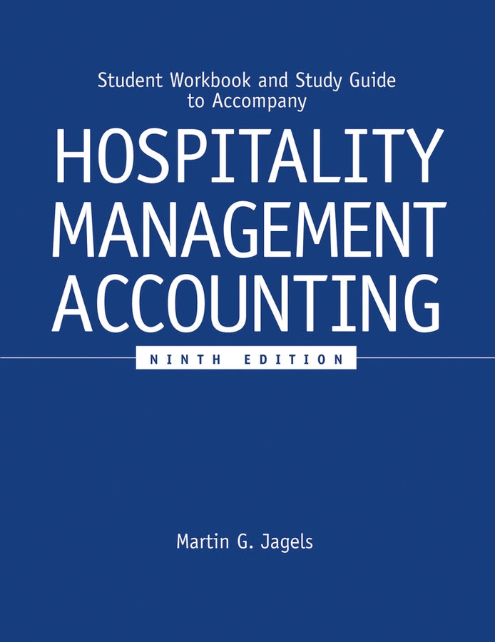 Student Workbook and Study Guide to accompany Hospitality Management Accounting,