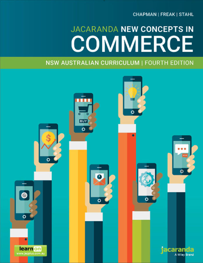 Jacaranda New Concepts in Commerce New South Wales Australian curriculum 4E lear