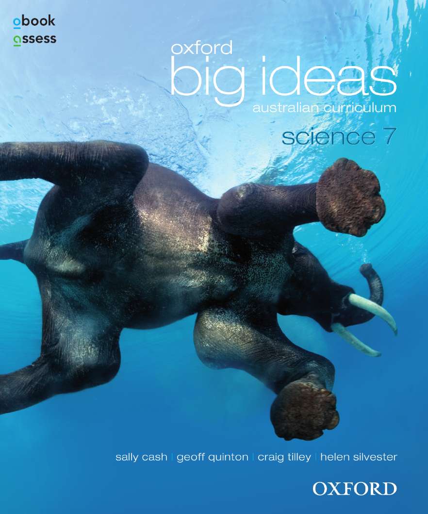 Oxford Big Ideas Science 7 Australian Curriculum Student book + obook assess