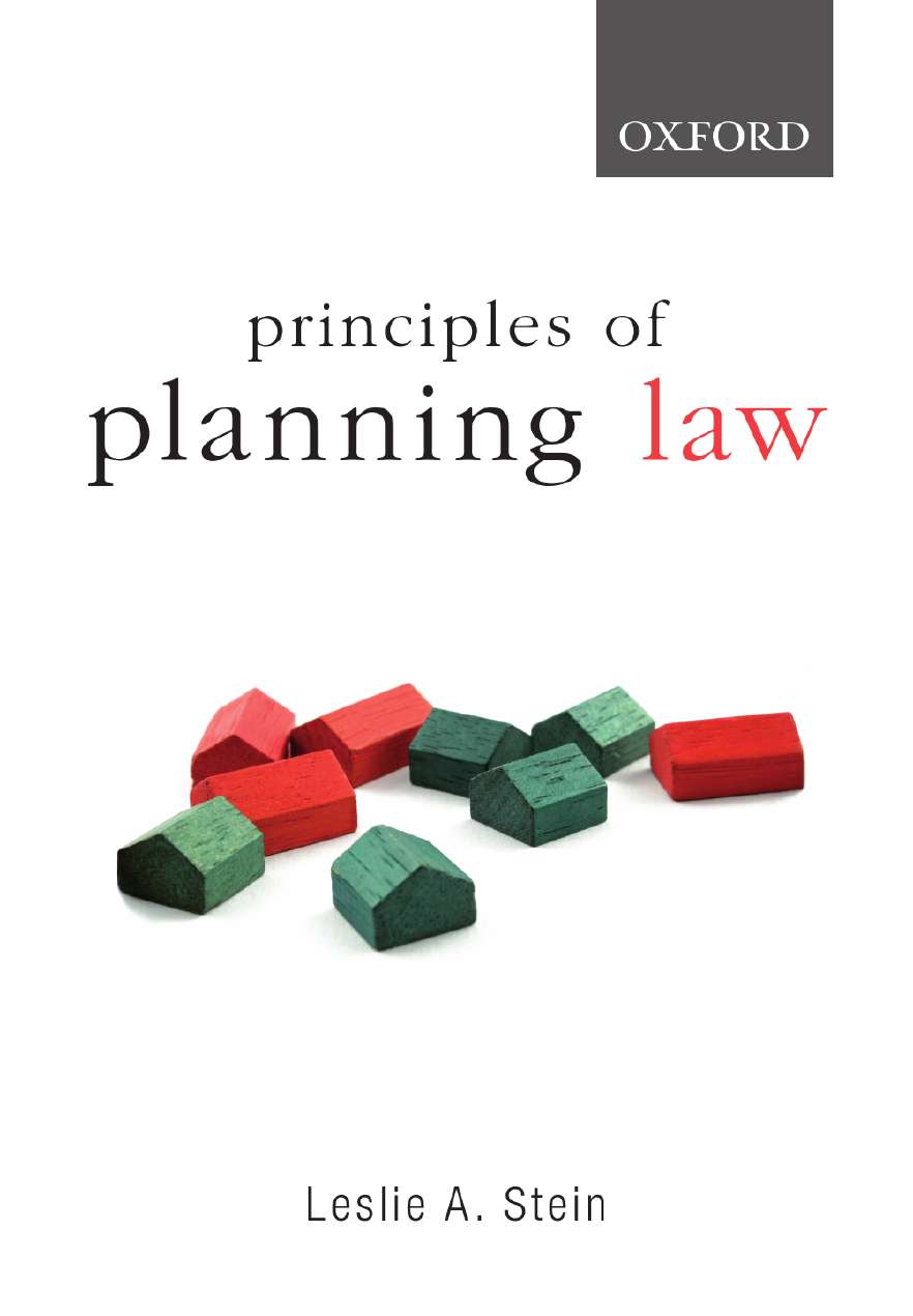 Principles of Planning Law eBoook