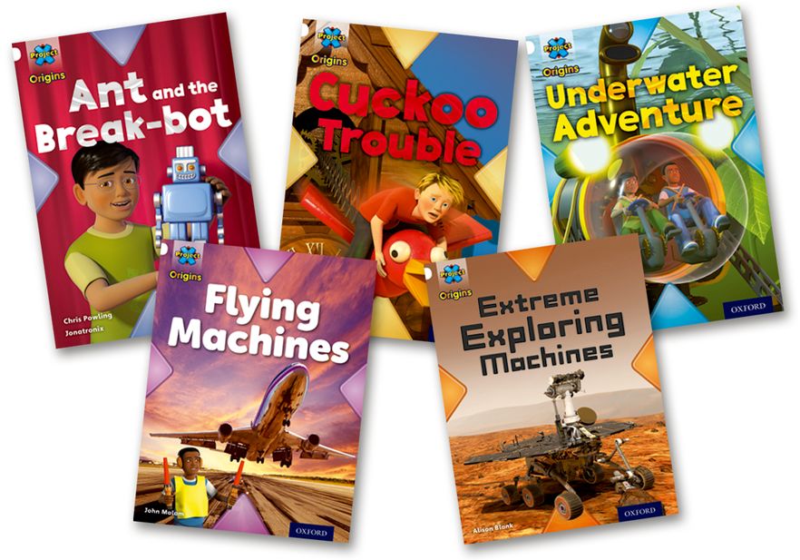 Project X Origins: Oxford Level 10, Inventors and Inventions, Mixed Pack of 5