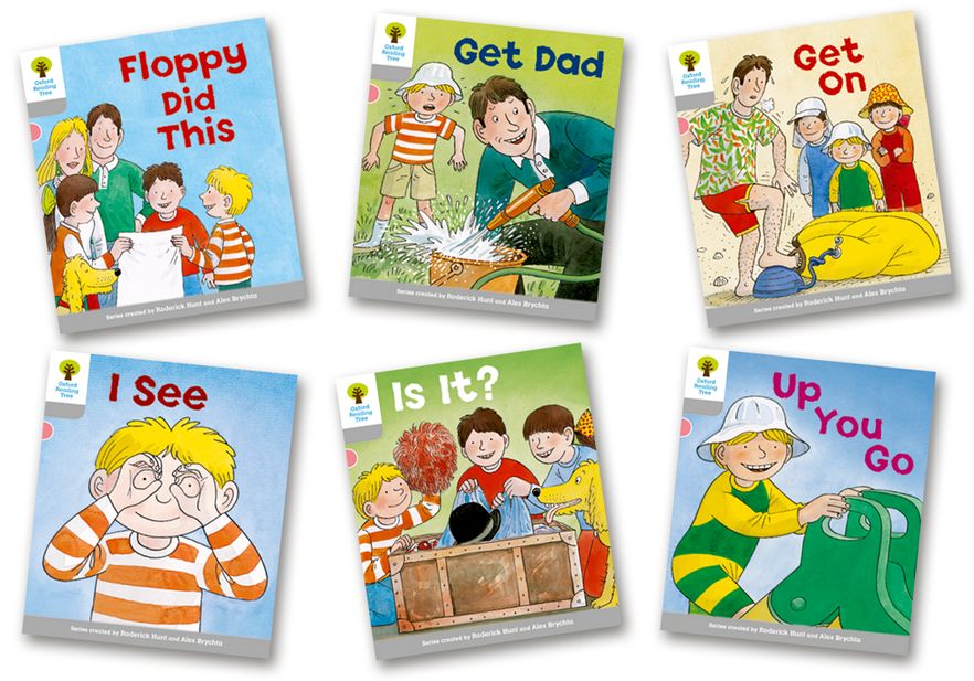 Oxford Reading Tree Biff, Chip and Kipper Level 1 More First Words Pack of 6