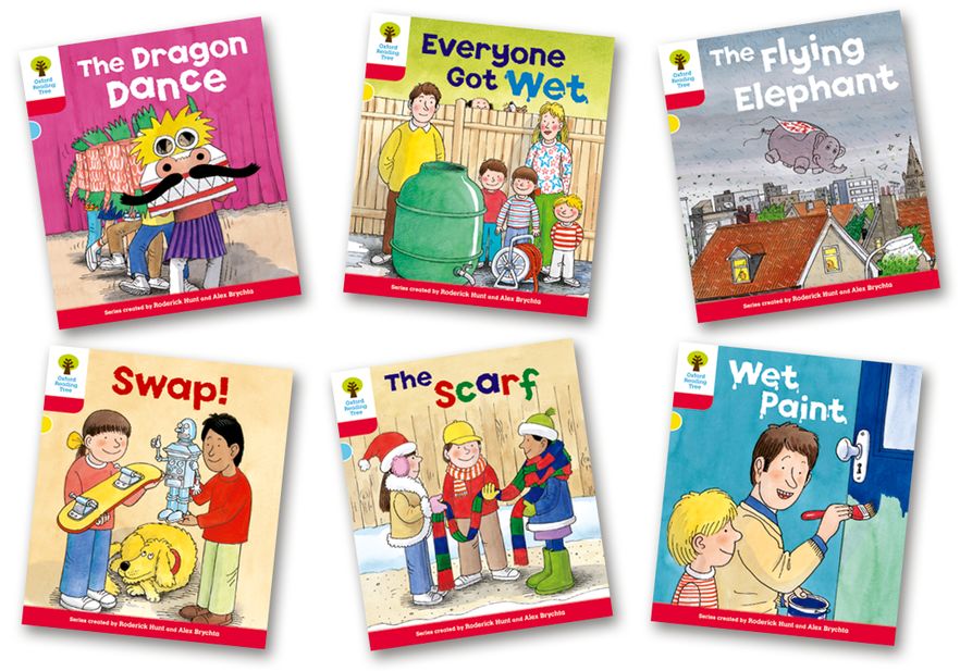 Oxford Reading Tree Biff, Chip and Kipper Level 4 More Stories B Pack of 6