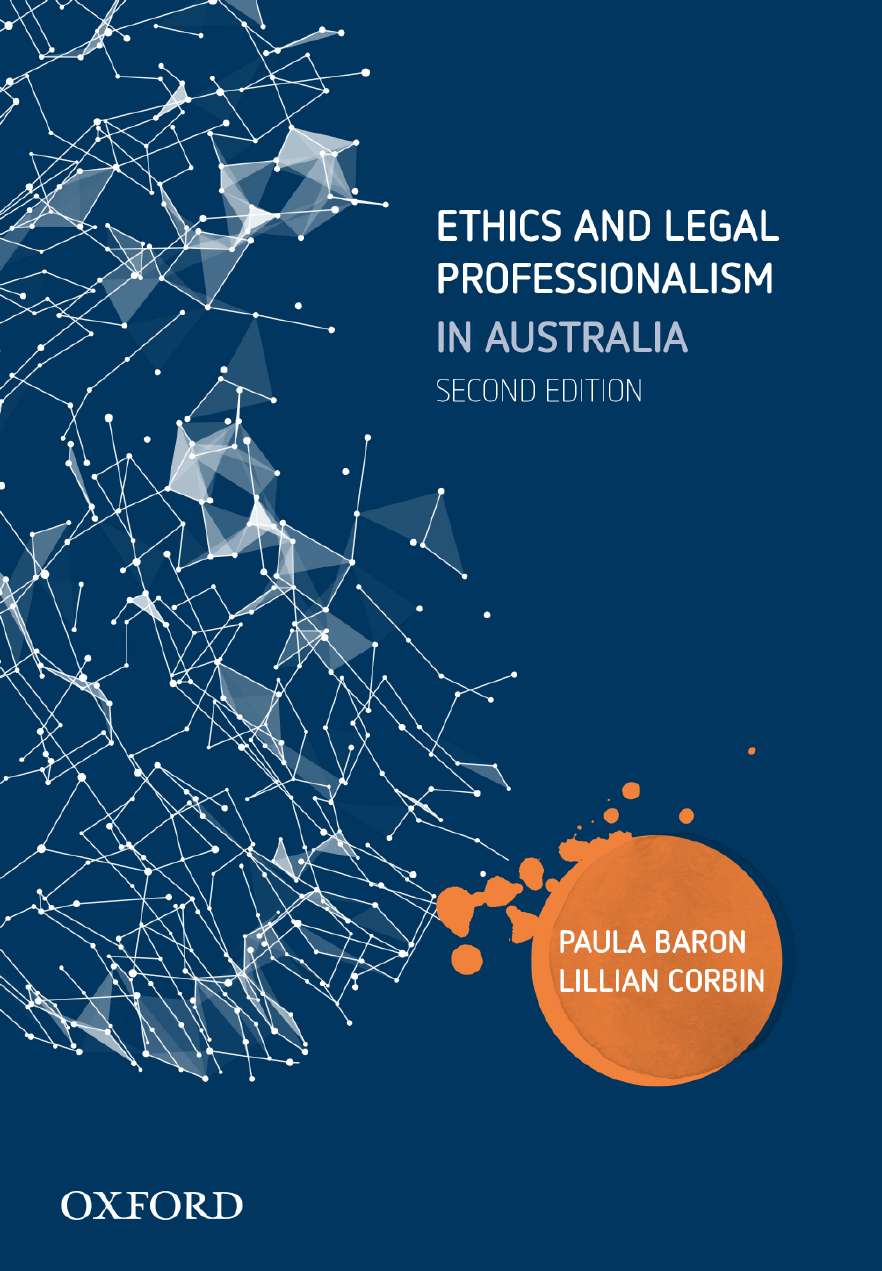Ethics and Legal Professionalism in Australia eBook
