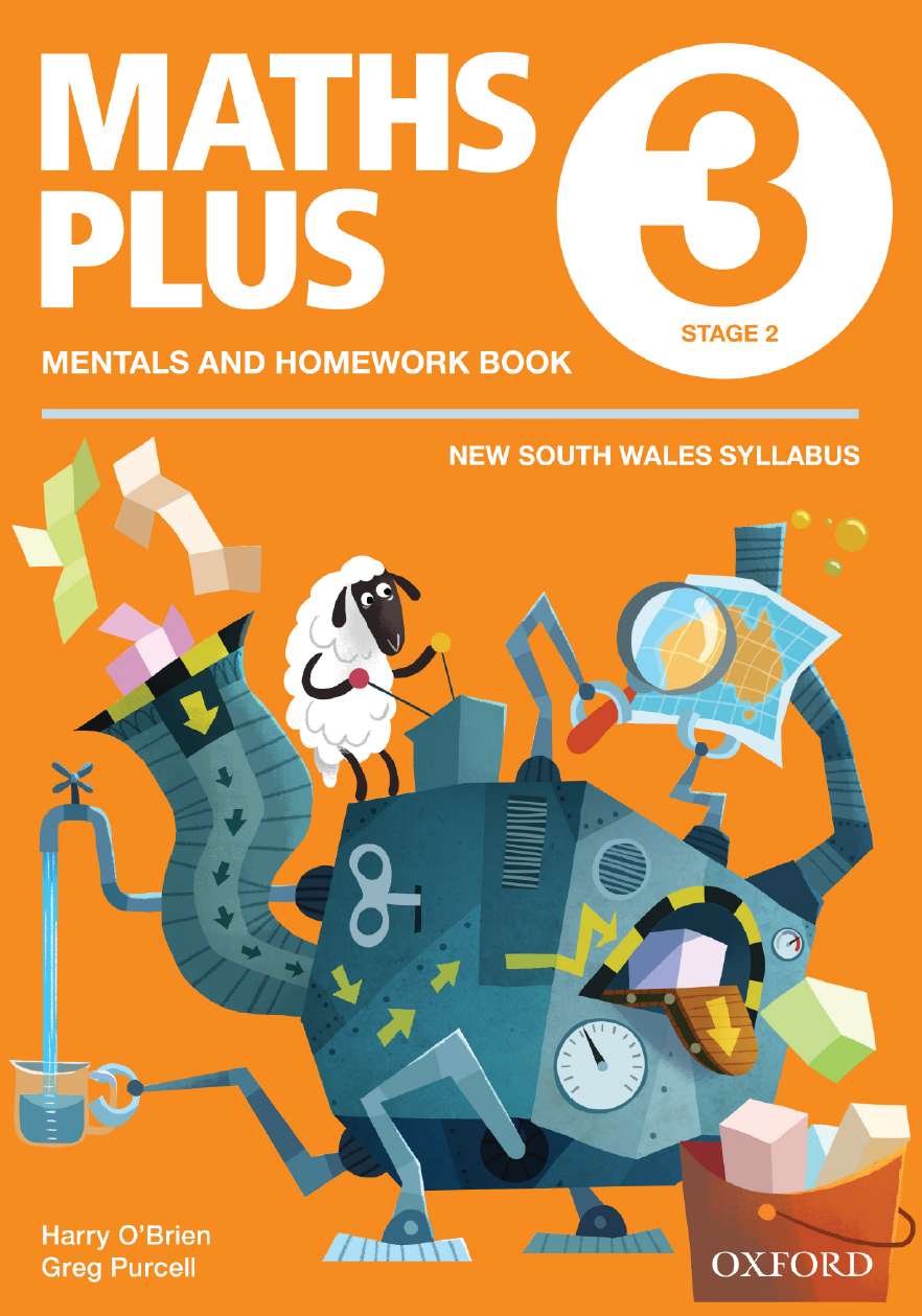 Maths Plus NSW Aus Curriculum Ed Mentals & Homework Book 3 Revised Ed 2016