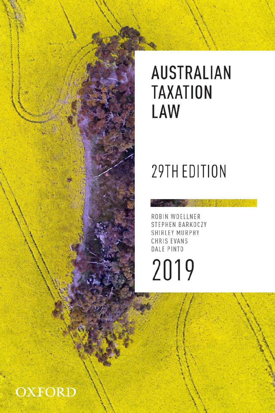 Australian Taxation Law 2019