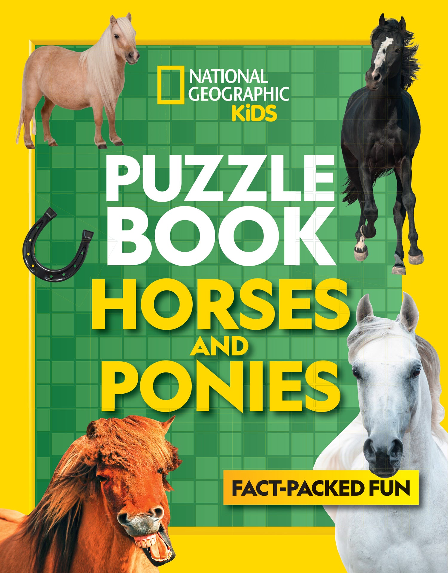 National Geographic Kids Puzzle Books - Puzzle Book Horses and Ponies