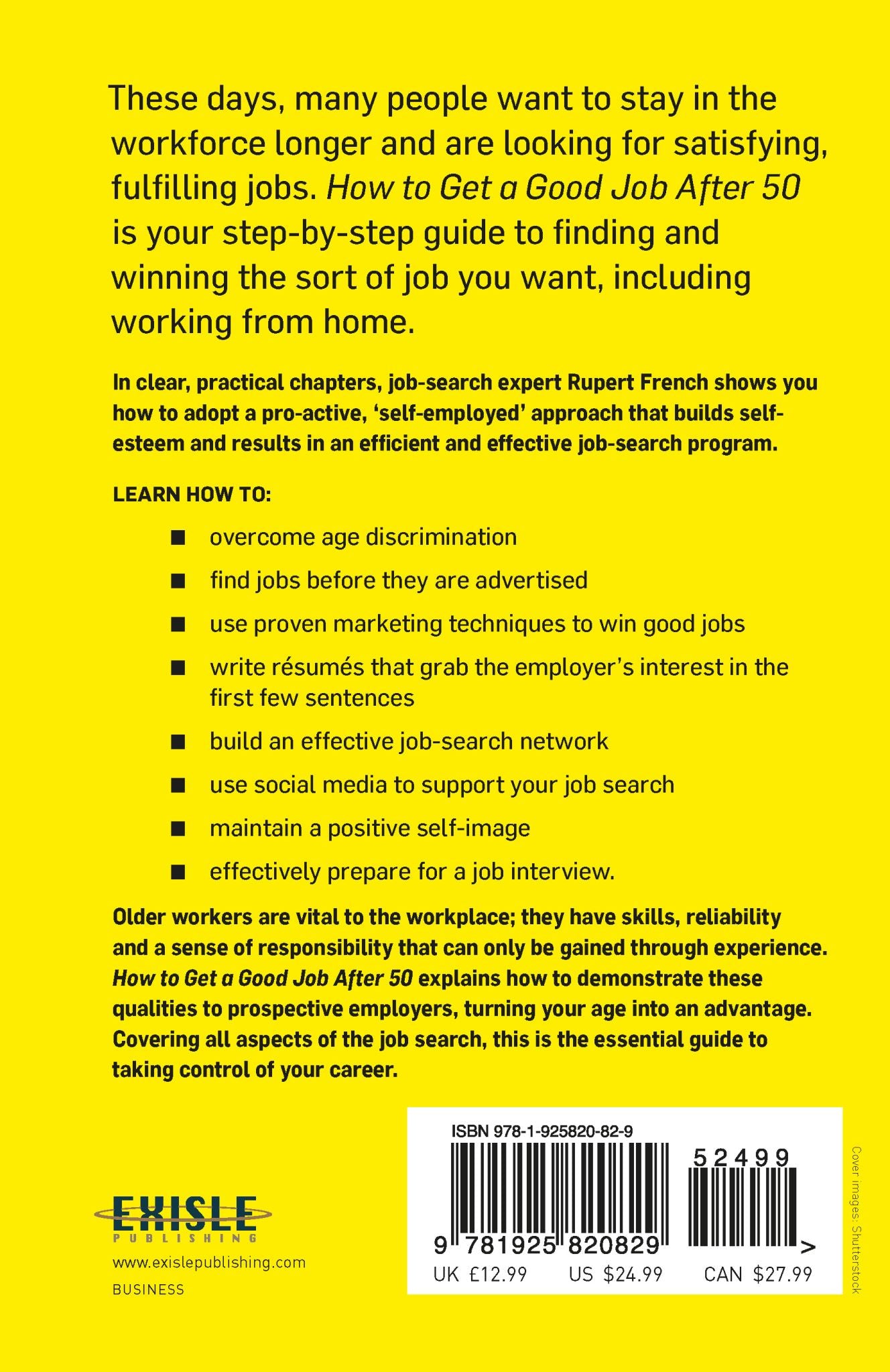 How to Get a Good Job After 50