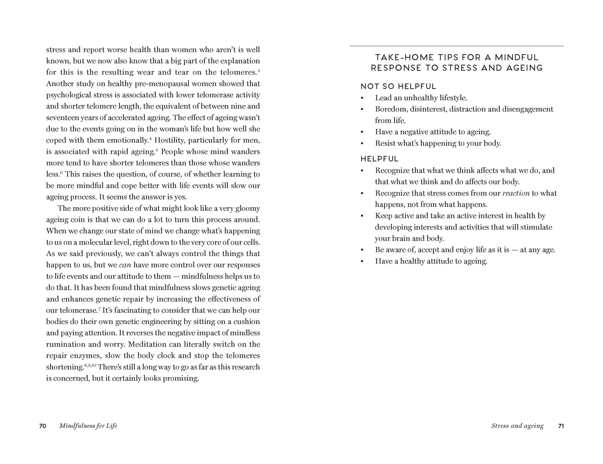 Mindfulness for Life