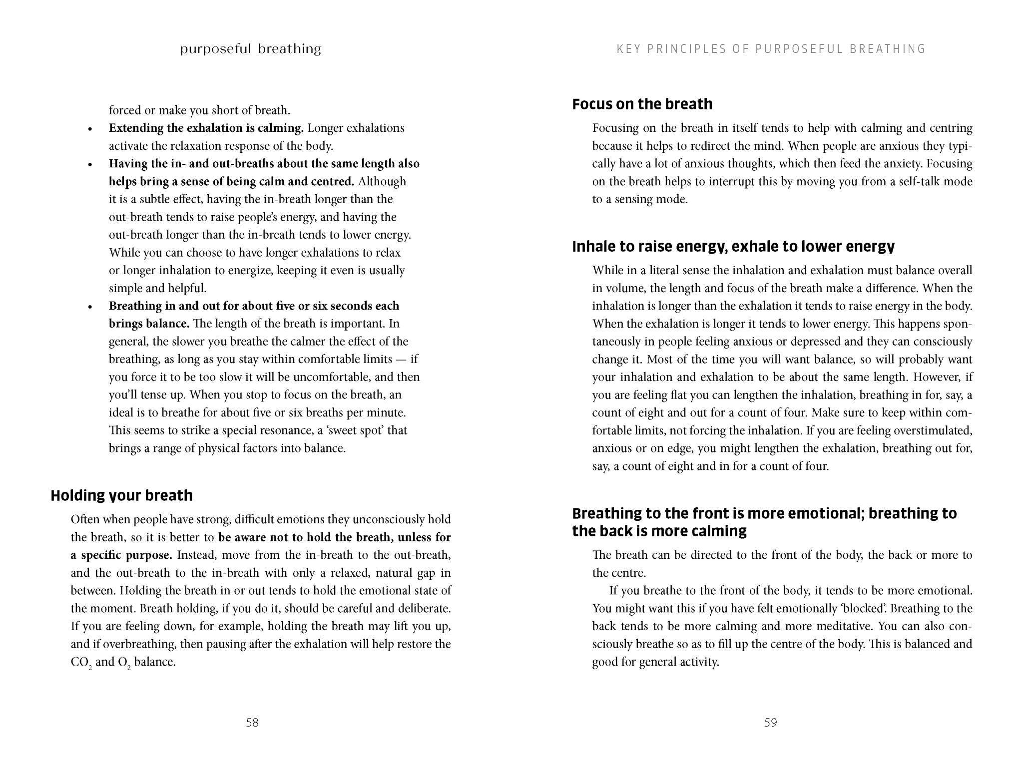 Purposeful Breathing