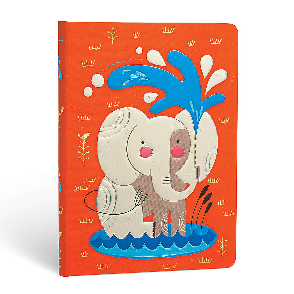 Baby Elephant Unlined Hardcover Journal