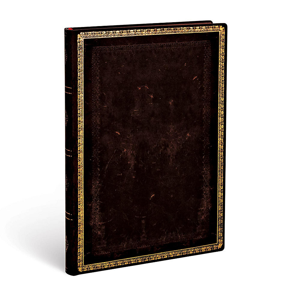 Black Moroccan Lined Softcover Flexi Journal