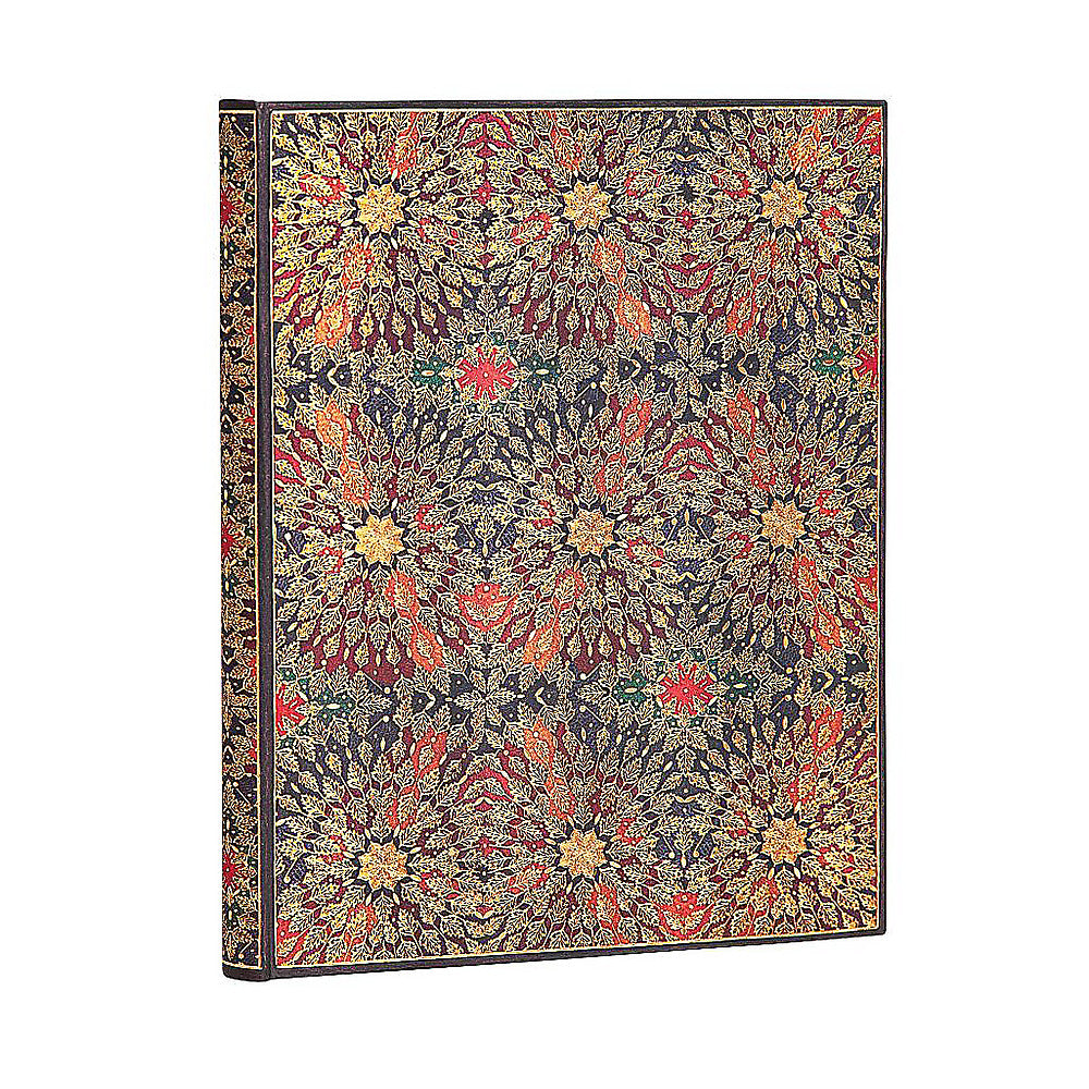 Fire Flowers Lined Hardcover Journal