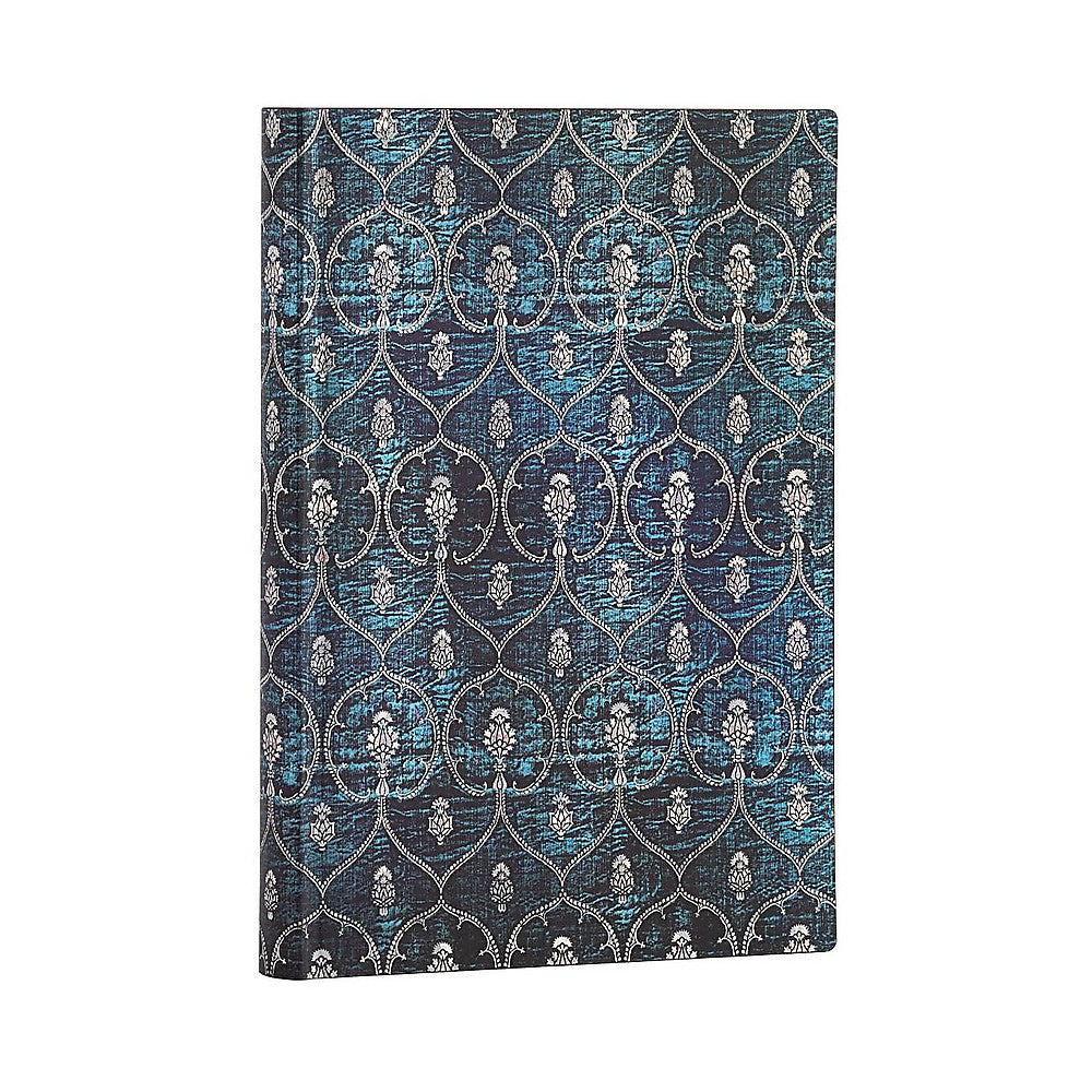 Blue Velvet Midi Lined Journal