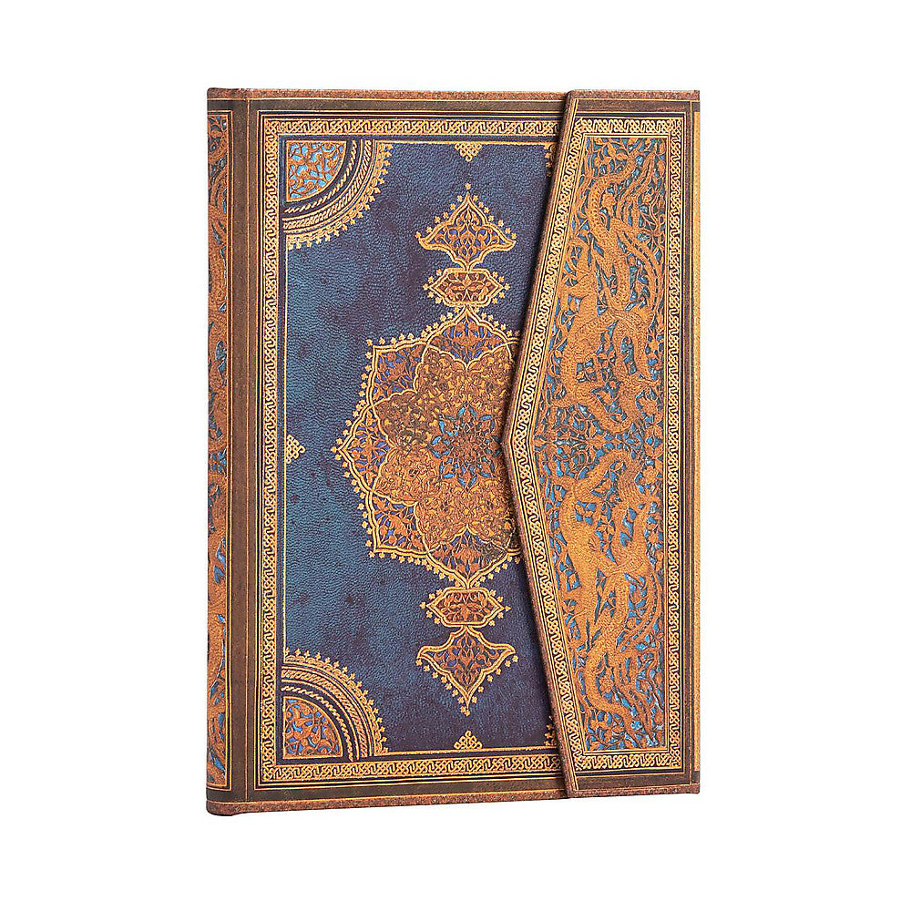 Safavid Indigo (Safavid Binding Art) Midi Unlined Hardcover Journal