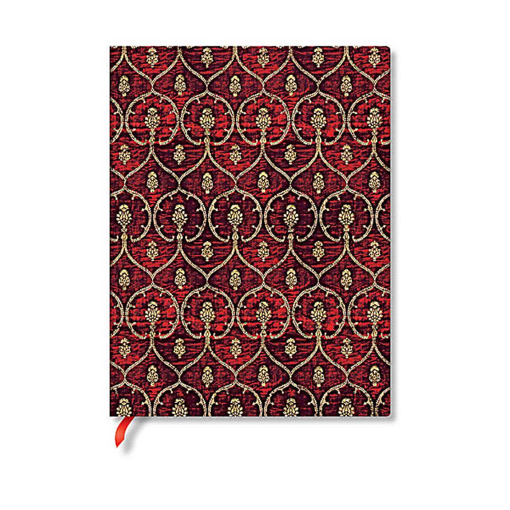 Red Velvet Ultra Unlined Softcover Flexi Journal (Elastic Band Closure)