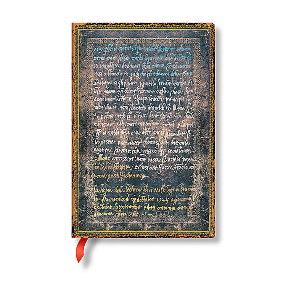 Michelangelo, Handwriting (Embellished Manuscripts Collection) Mini Lined Softco