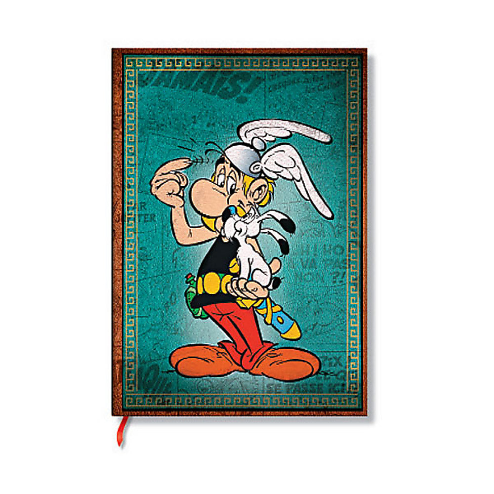 Asterix the Gaul (The Adventures of Asterix) Midi Unlined Hardback Journal (Elas