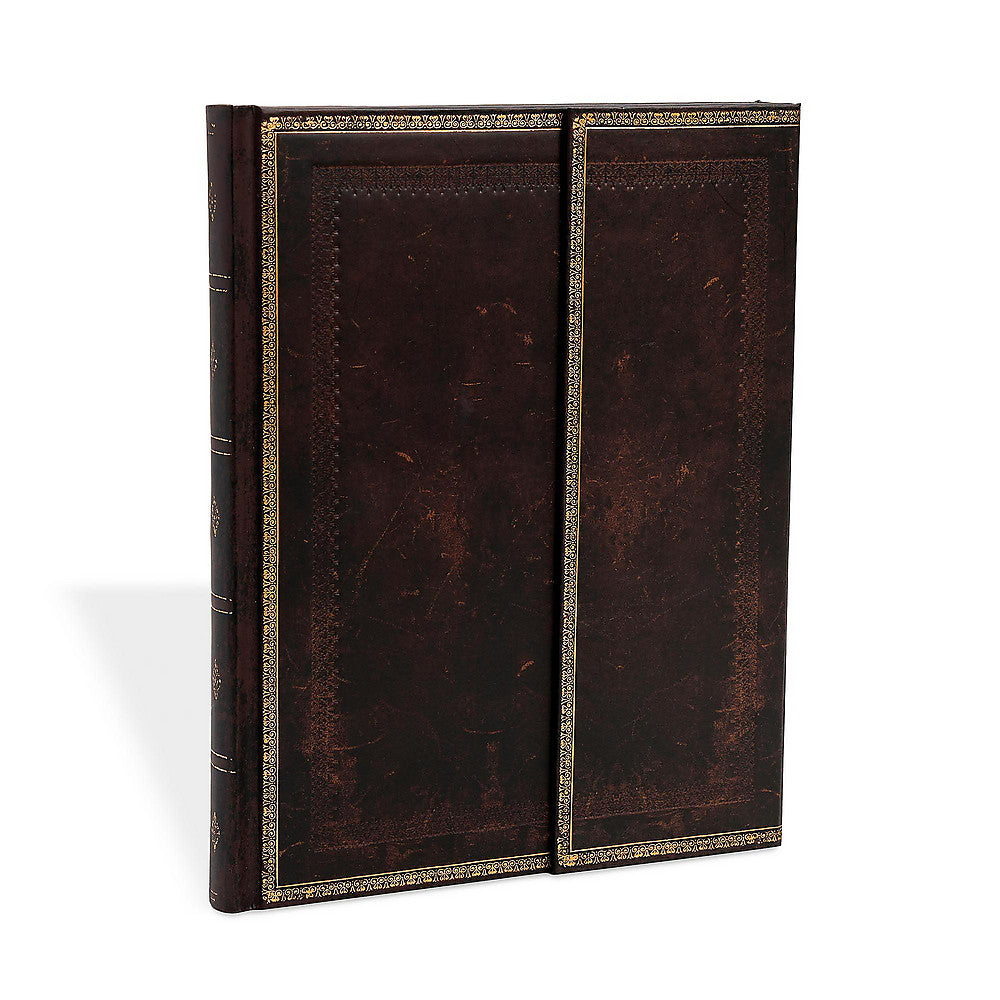 Black Moroccan Lined Hardcover Journal