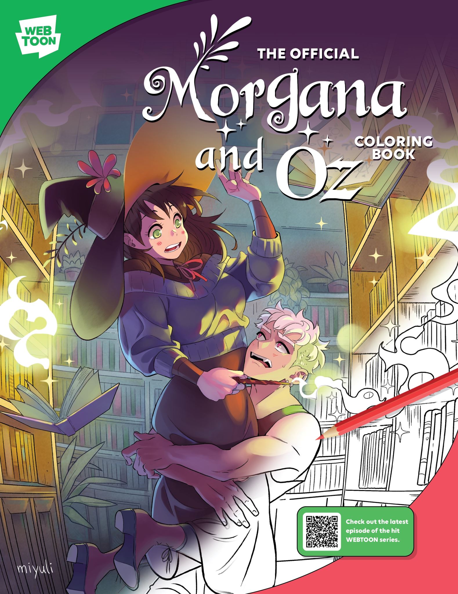The Official Morgana and Oz Coloring Book (WebToon)