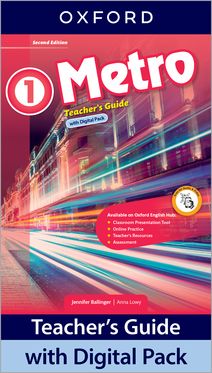 Metro Level 1 Teacher's Guide with Digital Pack