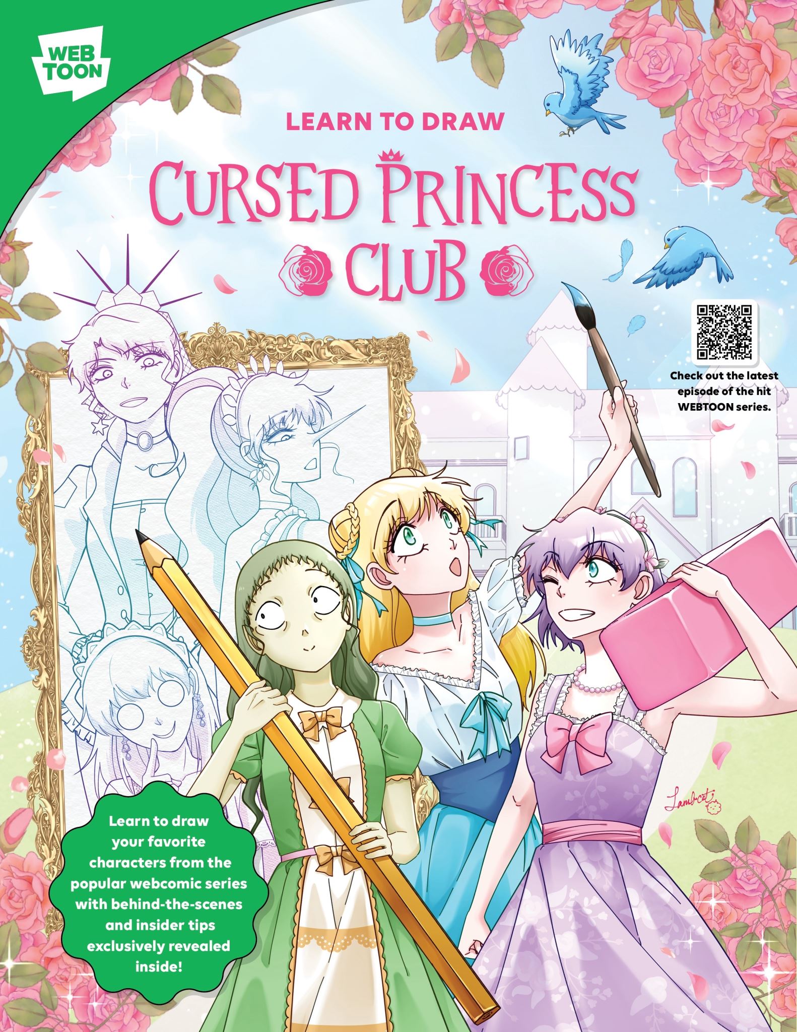 Learn to Draw Cursed Princess Club (WebToon)