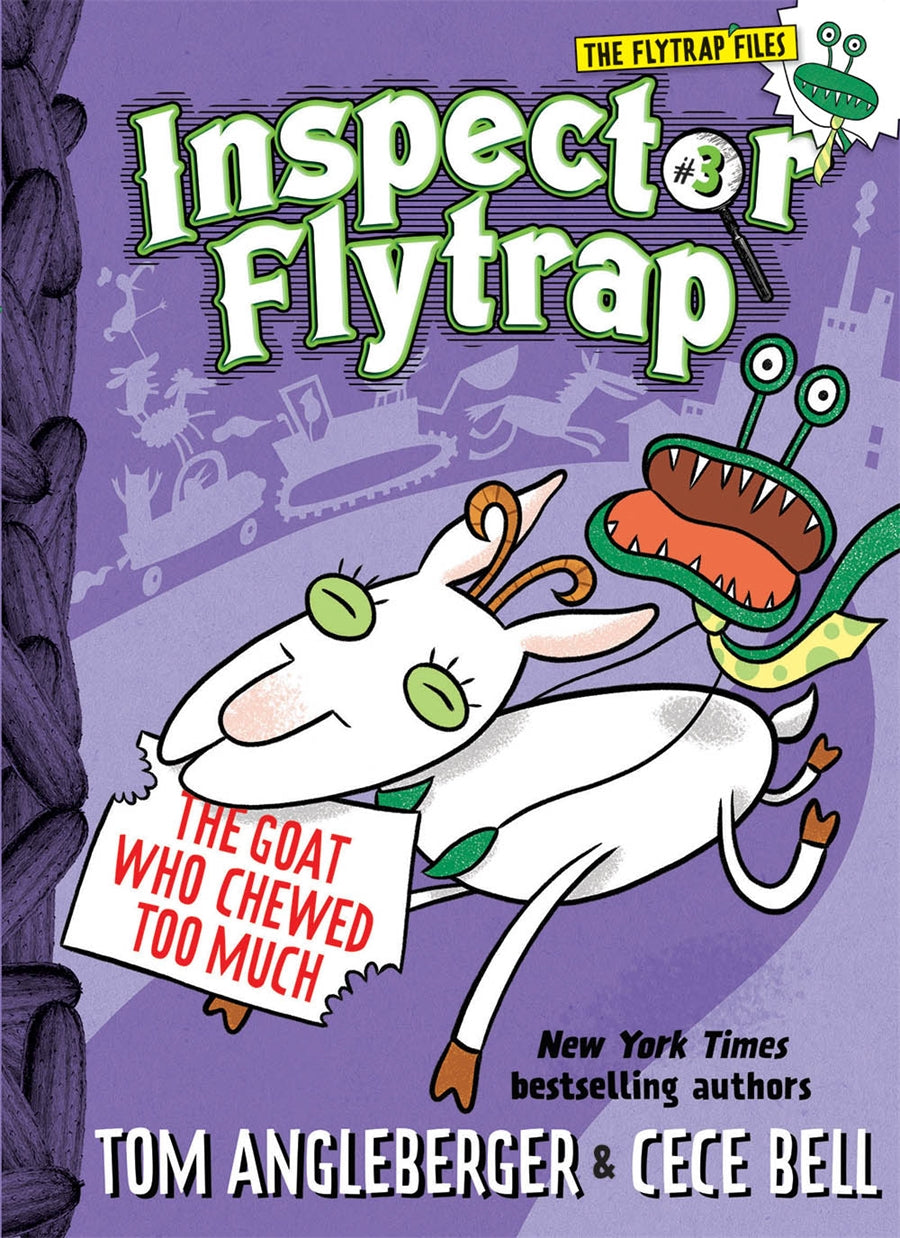 Inspector Flytrap in The Goat Who Chewed Too Much (Inspector Flytrap #3)
