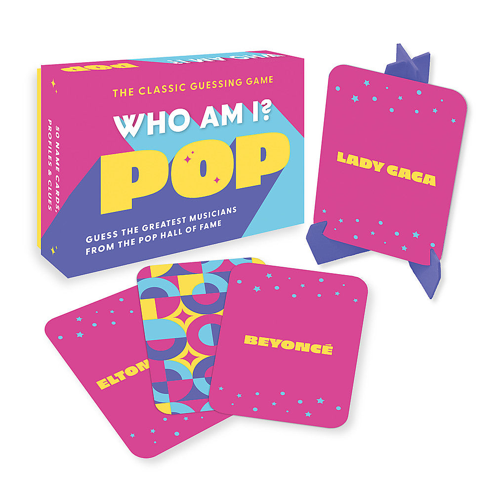 Who Am I? Pop - A Card Deck