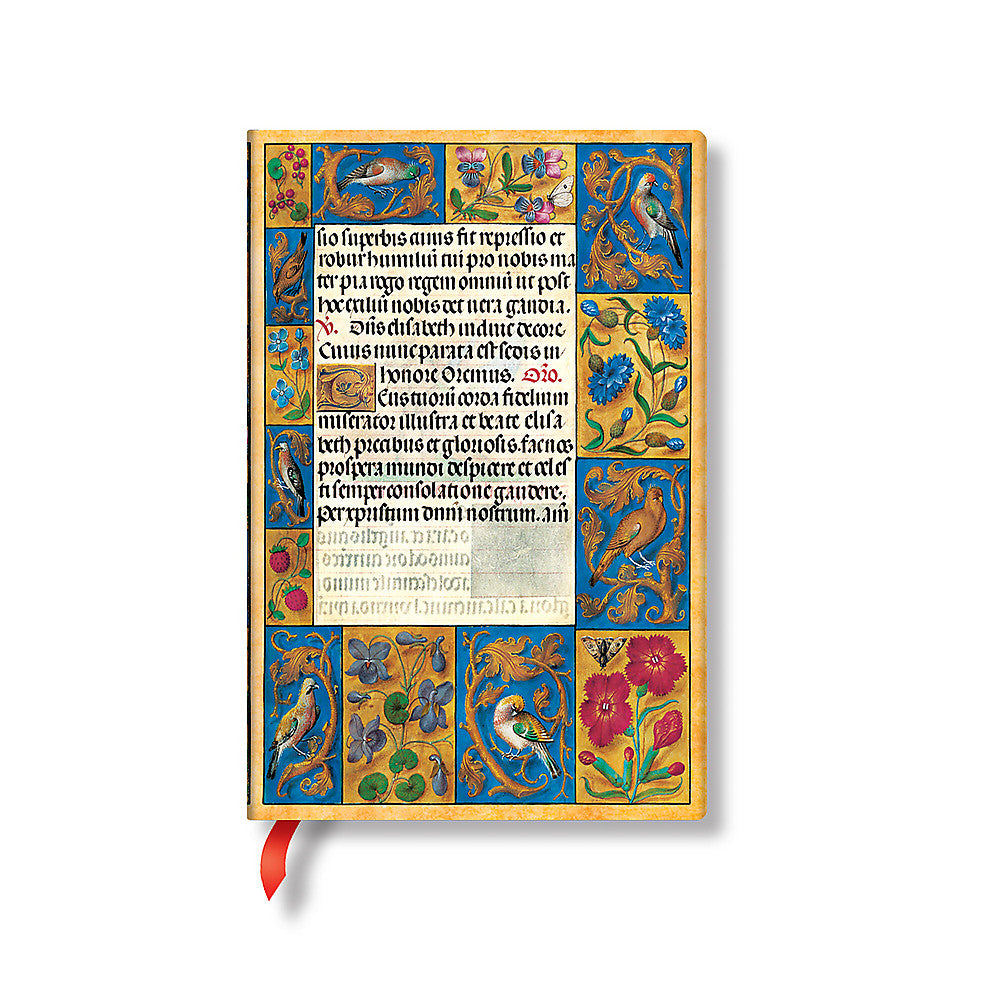Spinola Hours (Ancient Illumination) Mini Hardback Address Book (Elastic Band Cl