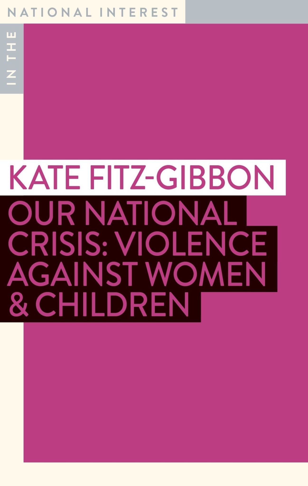 Our National Crisis