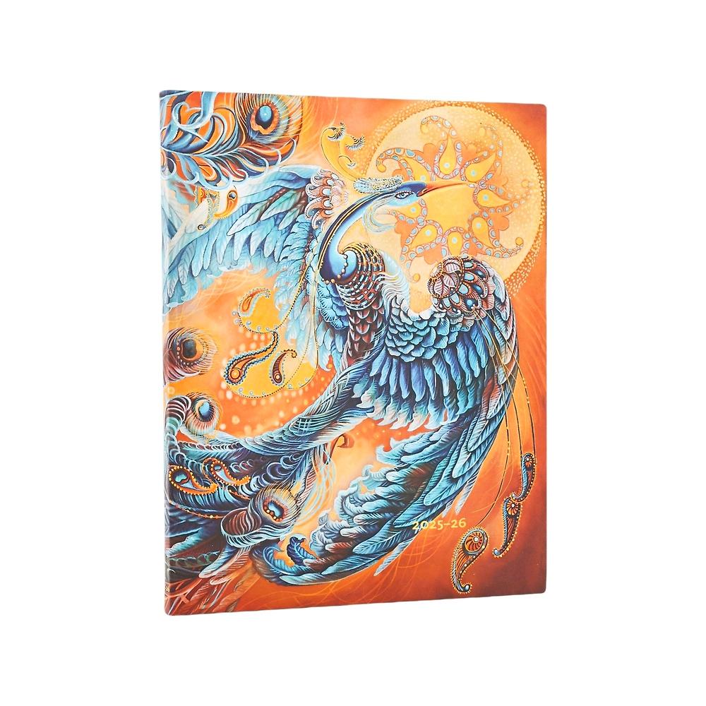 2026 Skybird (Birds of Happiness) Ultra 18-month Vertical Softcover Flexi Daypla