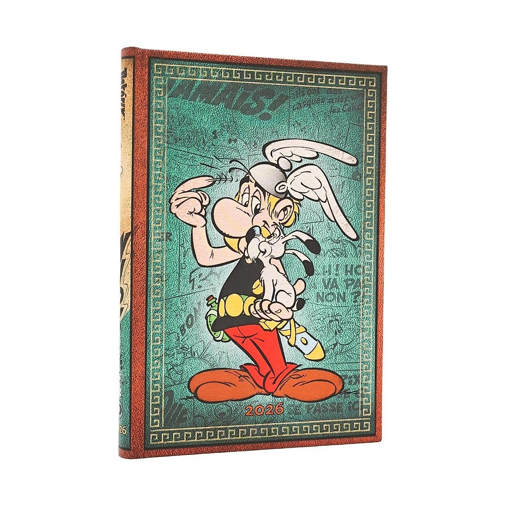 2026 Asterix the Gaul (The Adventures of Asterix) Midi 12-month Vertical Hardcov
