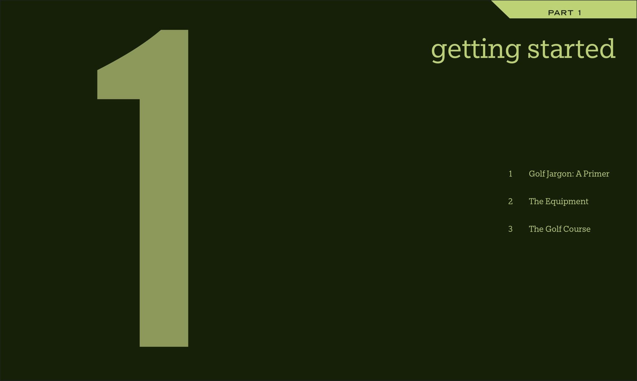 Golf Stroke by Stroke