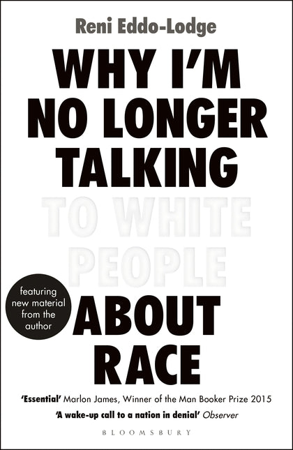 Why IÆm No Longer Talking to White People About Race