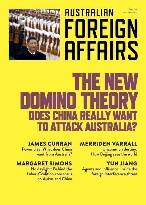New Domino Theory: Does China really want to attack Australia?: Australian Forei