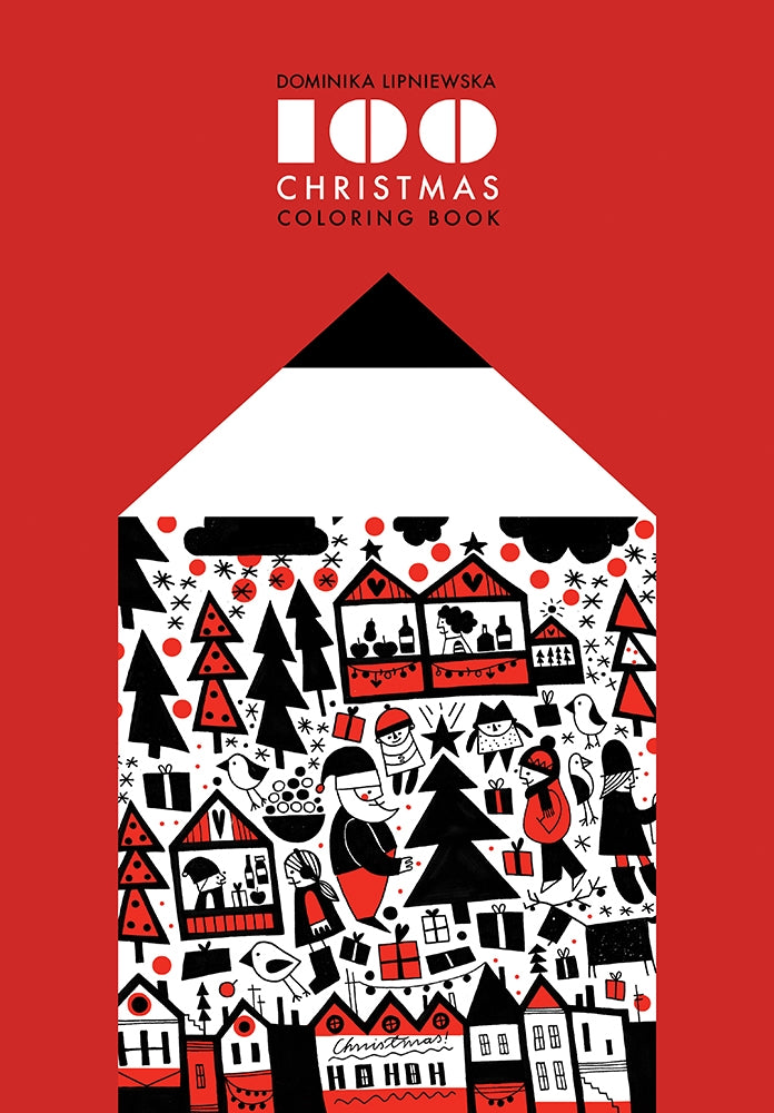 100 Christmas Colouring Book