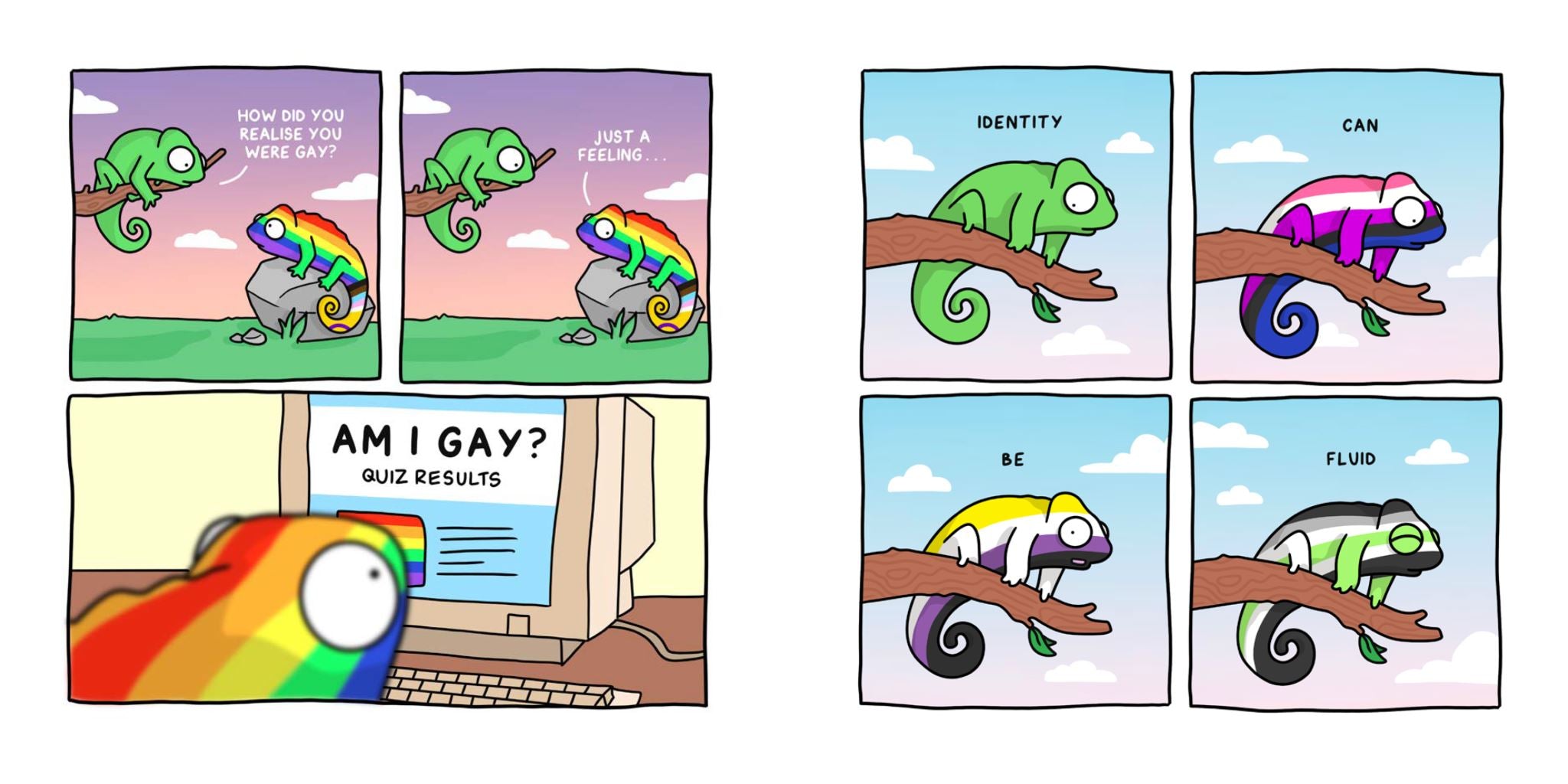 Queer Chameleon and Friends