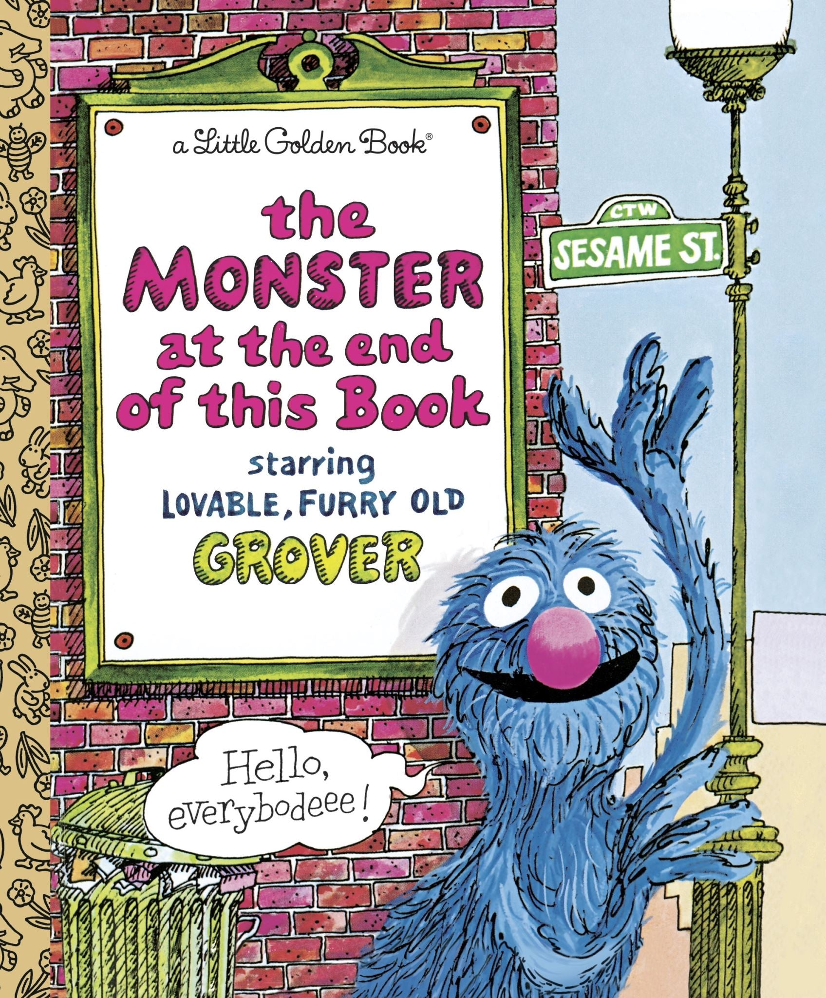 LGB The Monster At The End Of This Book (Sesame Book)