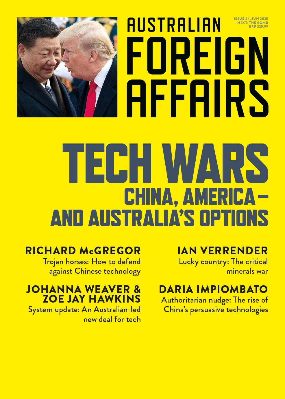 Tech Wars: China, America-and Australia's Options