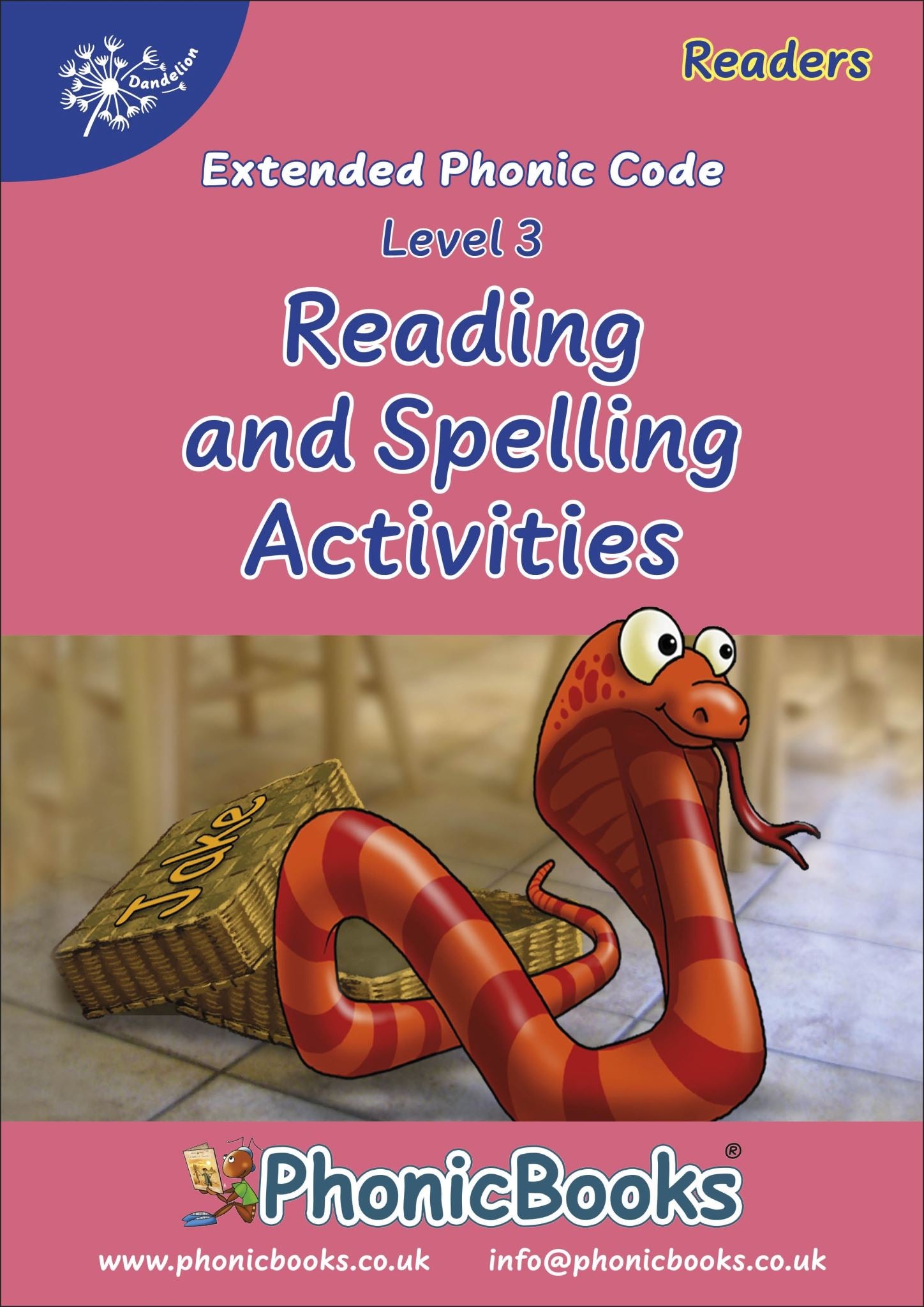 Dand Read Vowel Spell L3 Jake the Snake Activities