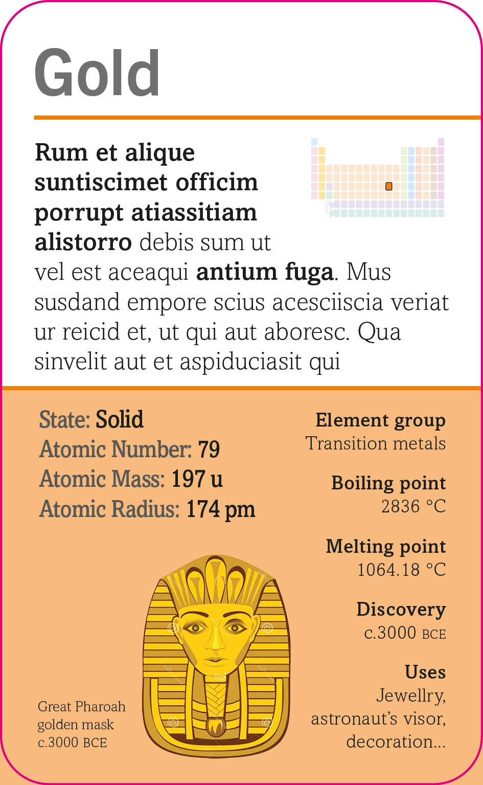Our World in Pictures The Periodic Table Flash Cards