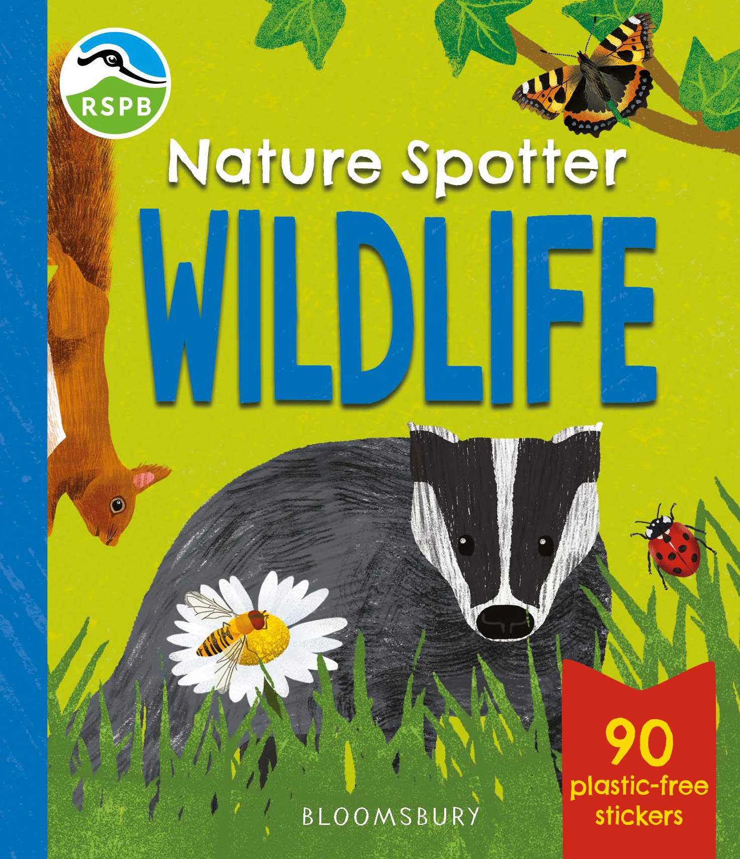 RSPB Nature Spotter: Wildlife: A children's sticker guidebook to over 60 birds,