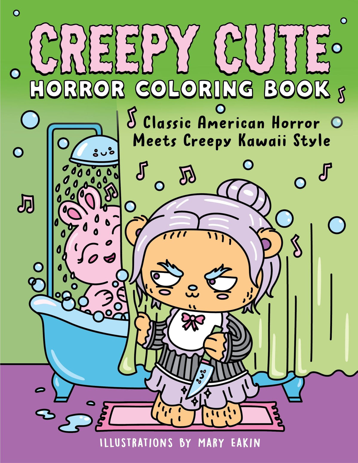 Creepy Cute Horror Coloring Book