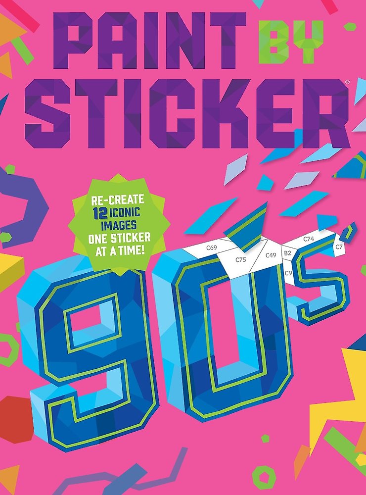 Paint by Sticker (Official): 90s