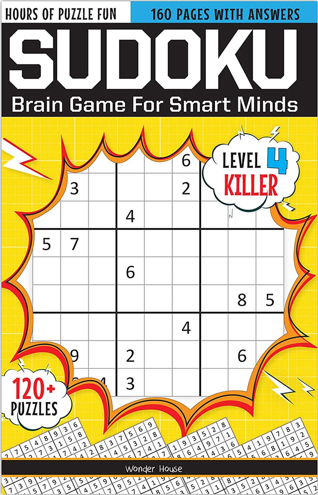 Sudoku - Brain Games For Smart Minds Level 4 Killer
